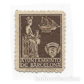 Sellos: SELLO AYUNTAMIENTO DE BARCELONA 5 CÉNTIMOS